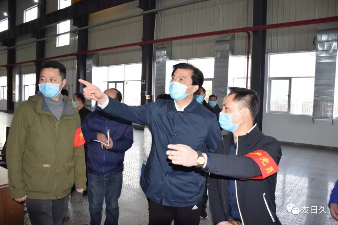中共安徽省委常委、、省委秘书长陶明伦一行莅临安徽友发公司
