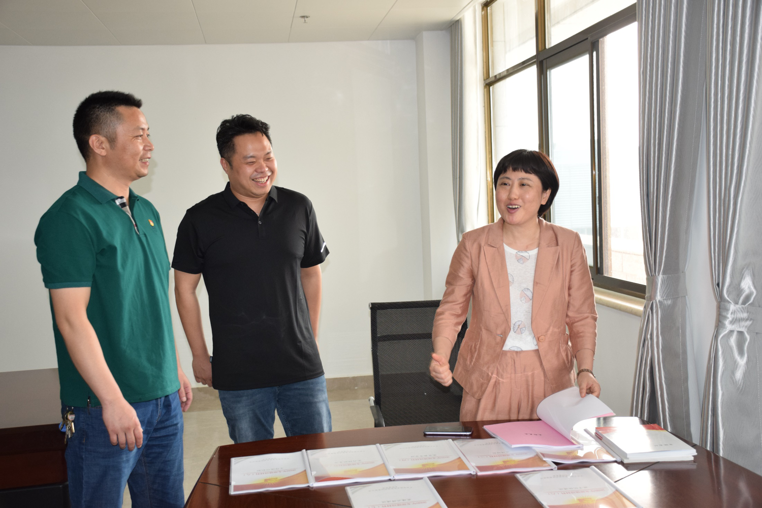 中共来安县委常委、、组织部长纪研 莅临公司调研指导党建事情